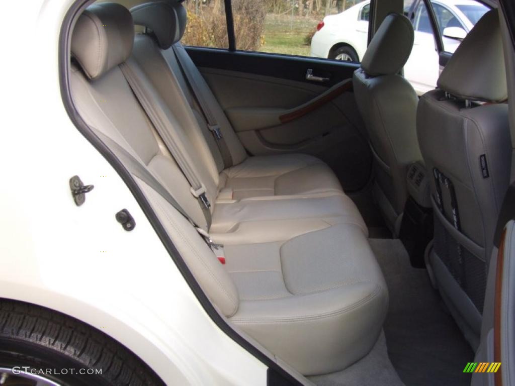 Stone Interior 2006 Infiniti G 35 x Sedan Photo #47040630