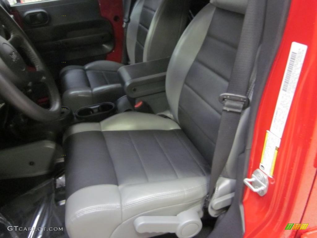 Dark Slate Gray/Medium Slate Gray Interior 2010 Jeep Wrangler Unlimited Rubicon 4x4 Photo #47040648