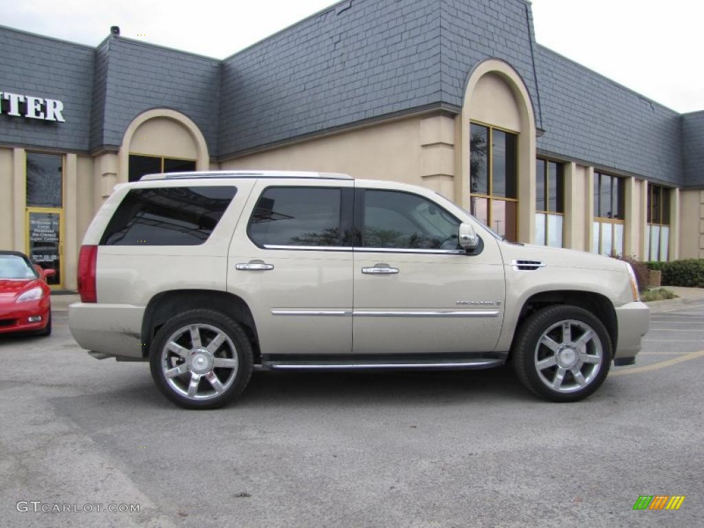 2007 Escalade AWD - Gold Mist / Cocoa/Light Cashmere photo #7