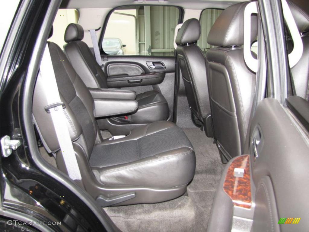 Ebony Interior 2009 GMC Yukon Denali Photo #47042154