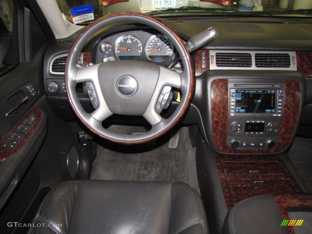 2009 GMC Yukon Denali Ebony Dashboard Photo #47042211
