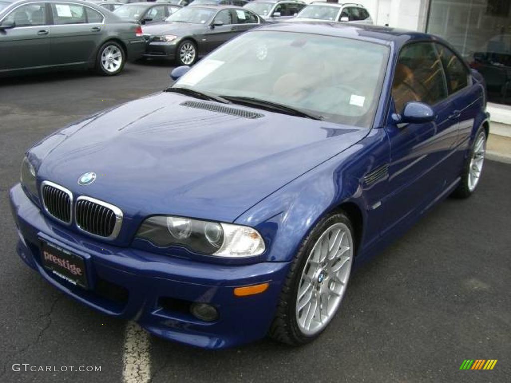 2006 M3 Coupe - Interlagos Blue Metallic / Cinnamon photo #2