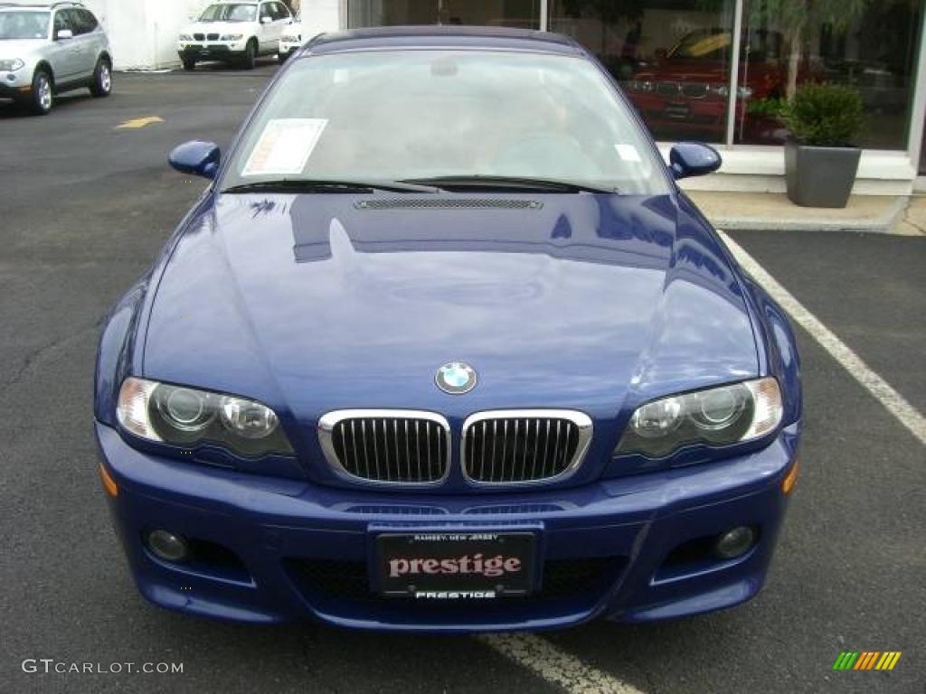 2006 M3 Coupe - Interlagos Blue Metallic / Cinnamon photo #3