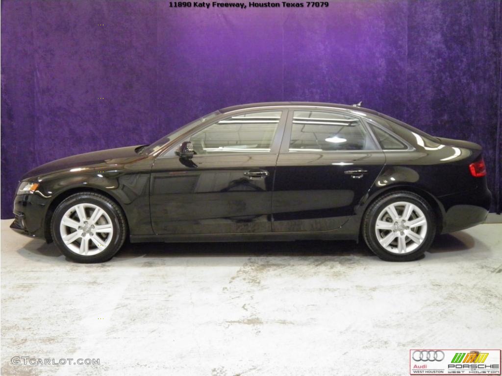 2011 A4 2.0T Sedan - Brilliant Black / Black photo #5