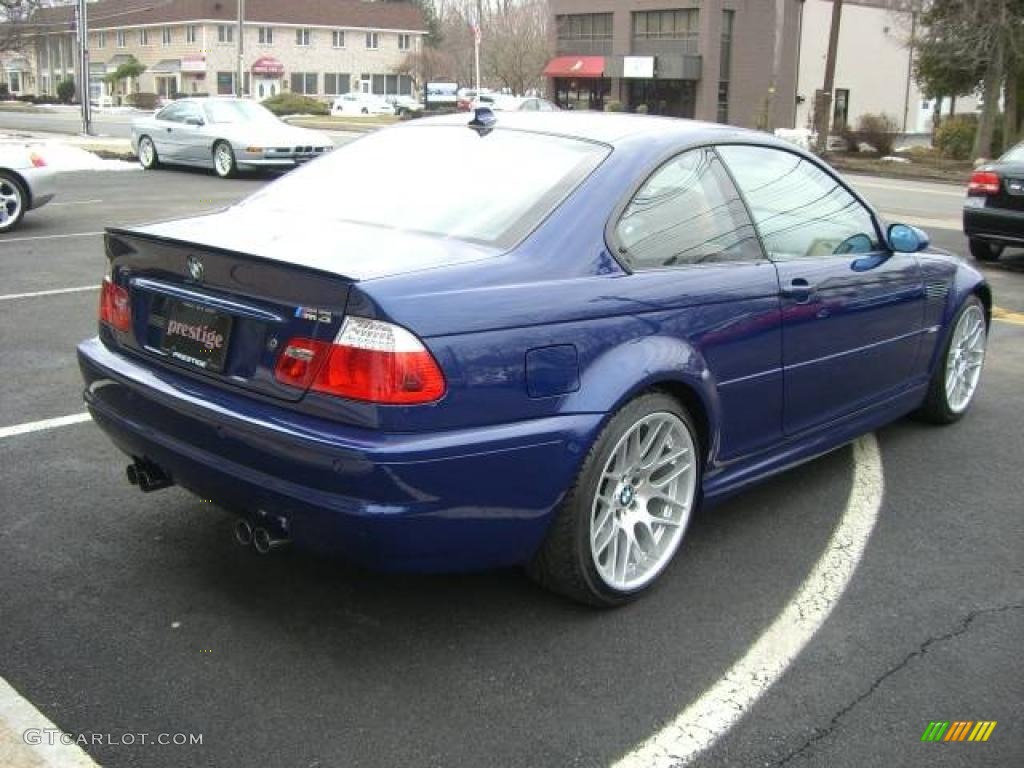 2006 M3 Coupe - Interlagos Blue Metallic / Cinnamon photo #6