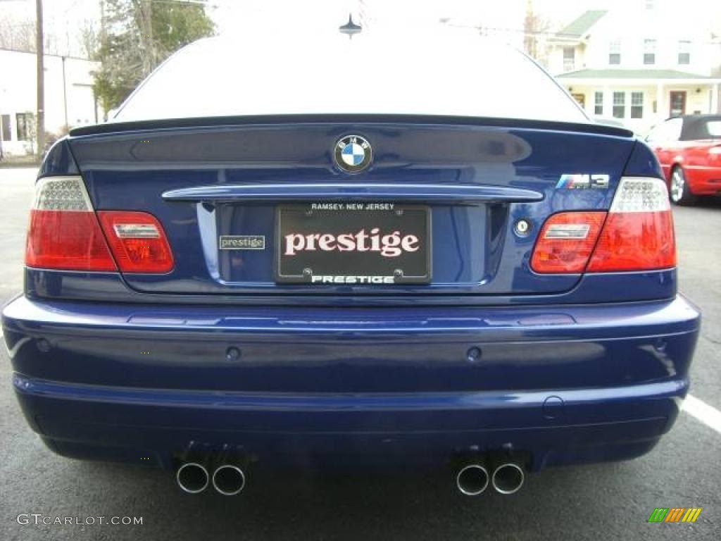 2006 M3 Coupe - Interlagos Blue Metallic / Cinnamon photo #8