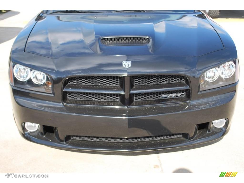 Brilliant Black Crystal Pearl 2009 Dodge Charger SRT-8 Exterior Photo #47043243
