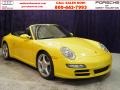 2006 Speed Yellow Porsche 911 Carrera S Cabriolet  photo #1