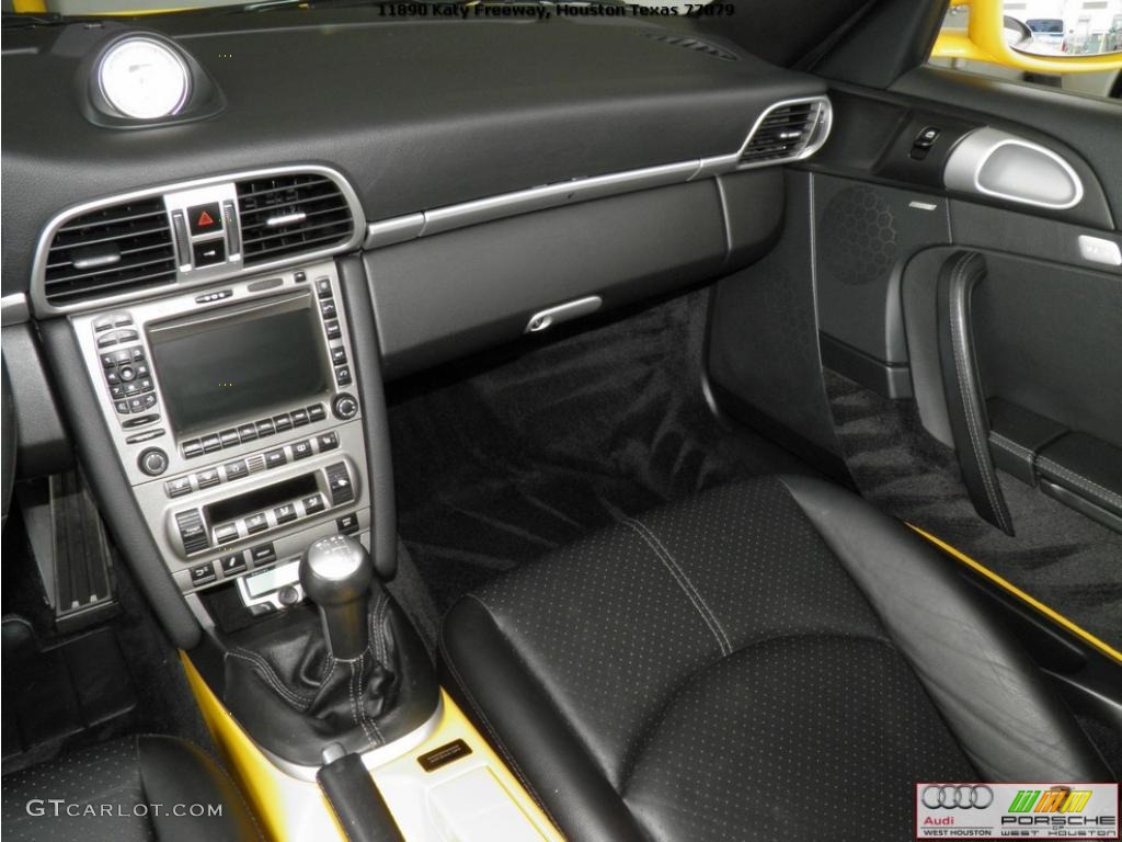 2006 911 Carrera S Cabriolet - Speed Yellow / Black photo #9