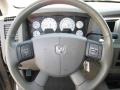 Khaki Beige Steering Wheel Photo for 2007 Dodge Ram 1500 #47044038