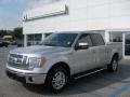 2010 Ingot Silver Metallic Ford F150 Lariat SuperCrew  photo #2