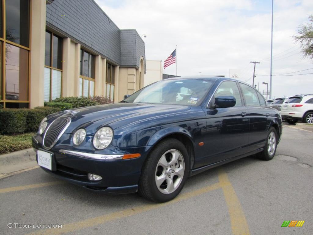 Sapphire Blue 2001 Jaguar S-Type 3.0 Exterior Photo #47044905