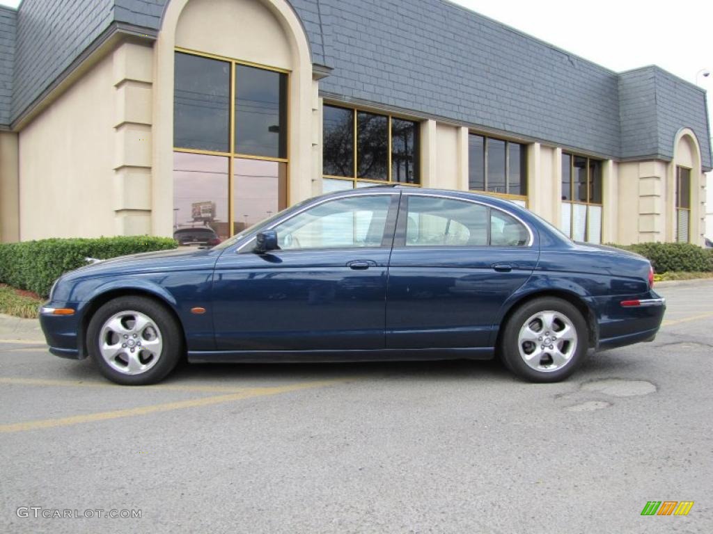Sapphire Blue 2001 Jaguar S-Type 3.0 Exterior Photo #47044920