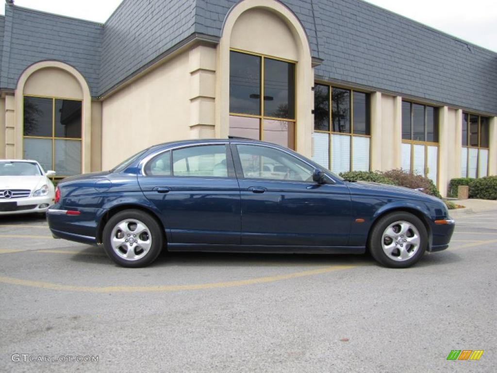 Sapphire Blue 2001 Jaguar S-Type 3.0 Exterior Photo #47044968