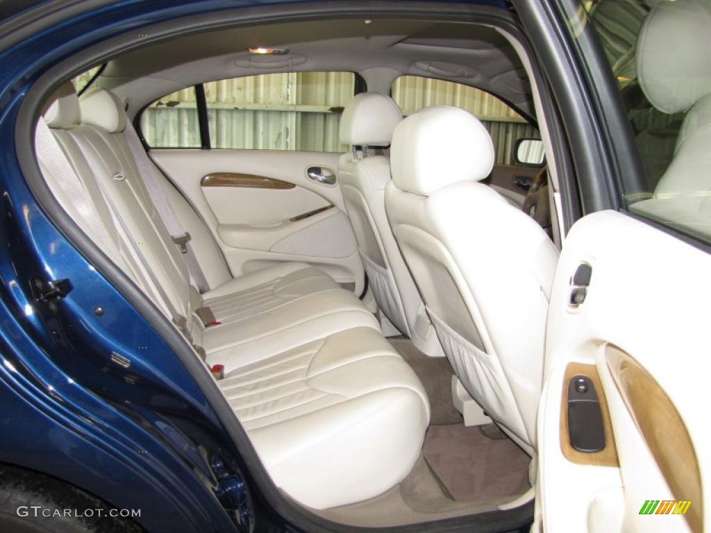 2001 S-Type 3.0 - Sapphire Blue / Ivory photo #10