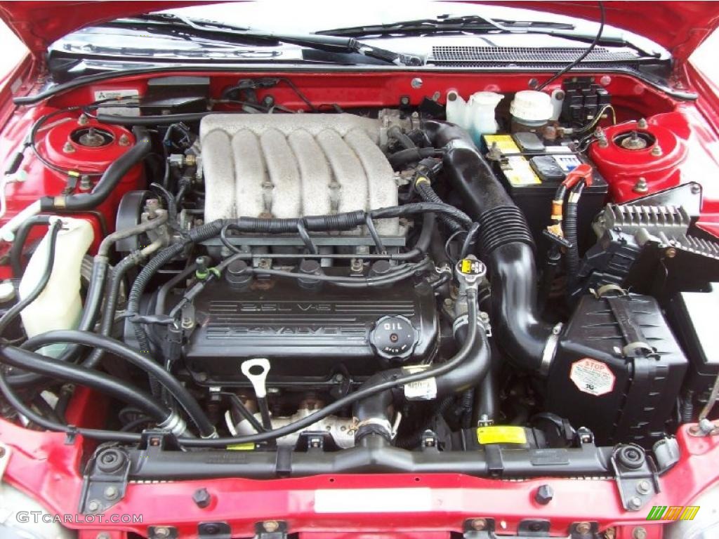1997 Dodge Avenger ES Coupe 2.5 Liter SOHC 24-Valve V6 Engine Photo #47045259