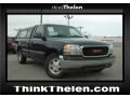 2002 Indigo Blue Metallic GMC Sierra 1500 SLE Regular Cab  photo #1