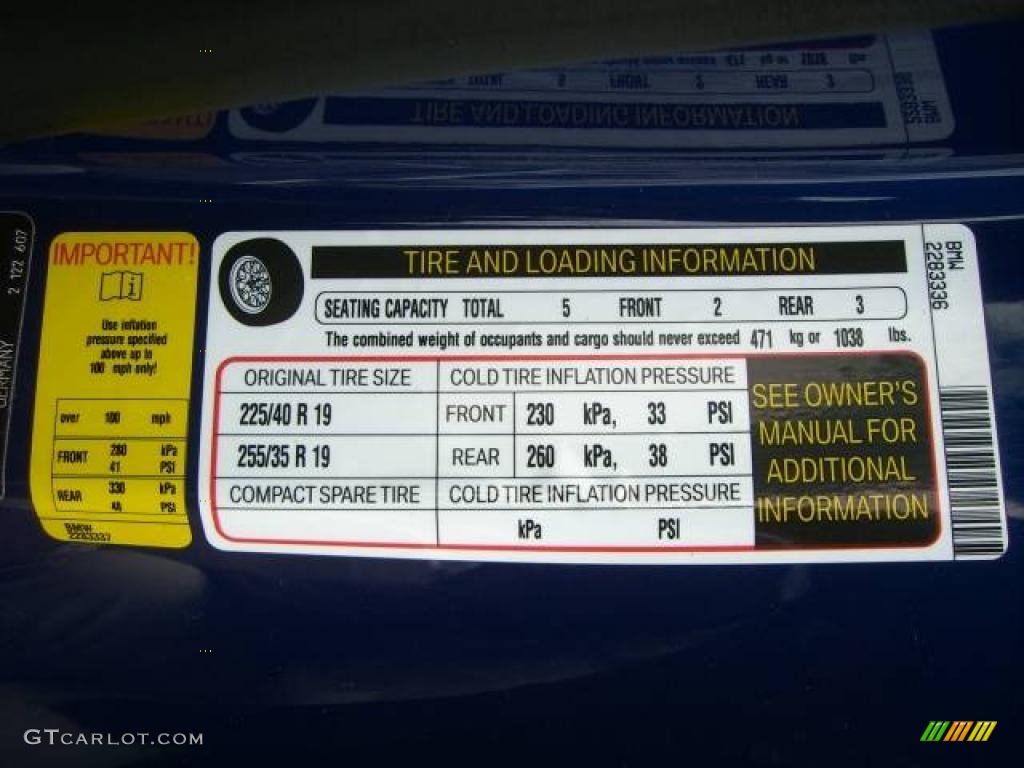 2006 M3 Coupe - Interlagos Blue Metallic / Cinnamon photo #44