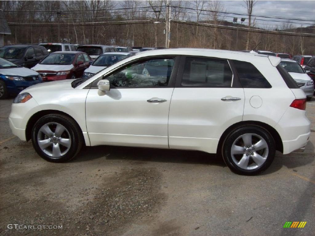 2008 RDX  - White Diamond Pearl / Taupe photo #29