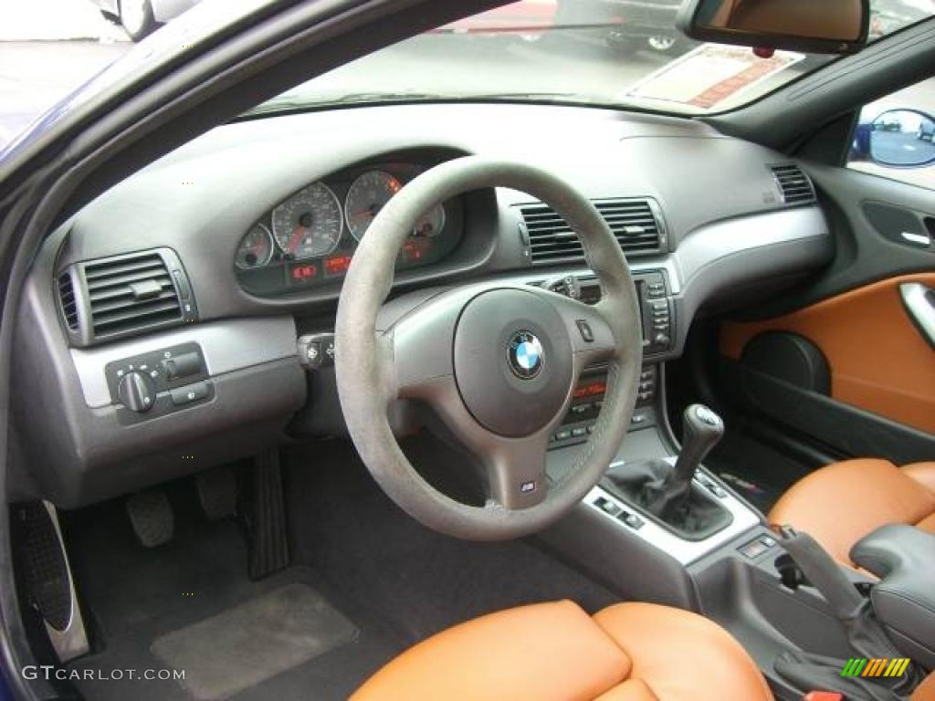 2006 M3 Coupe - Interlagos Blue Metallic / Cinnamon photo #48