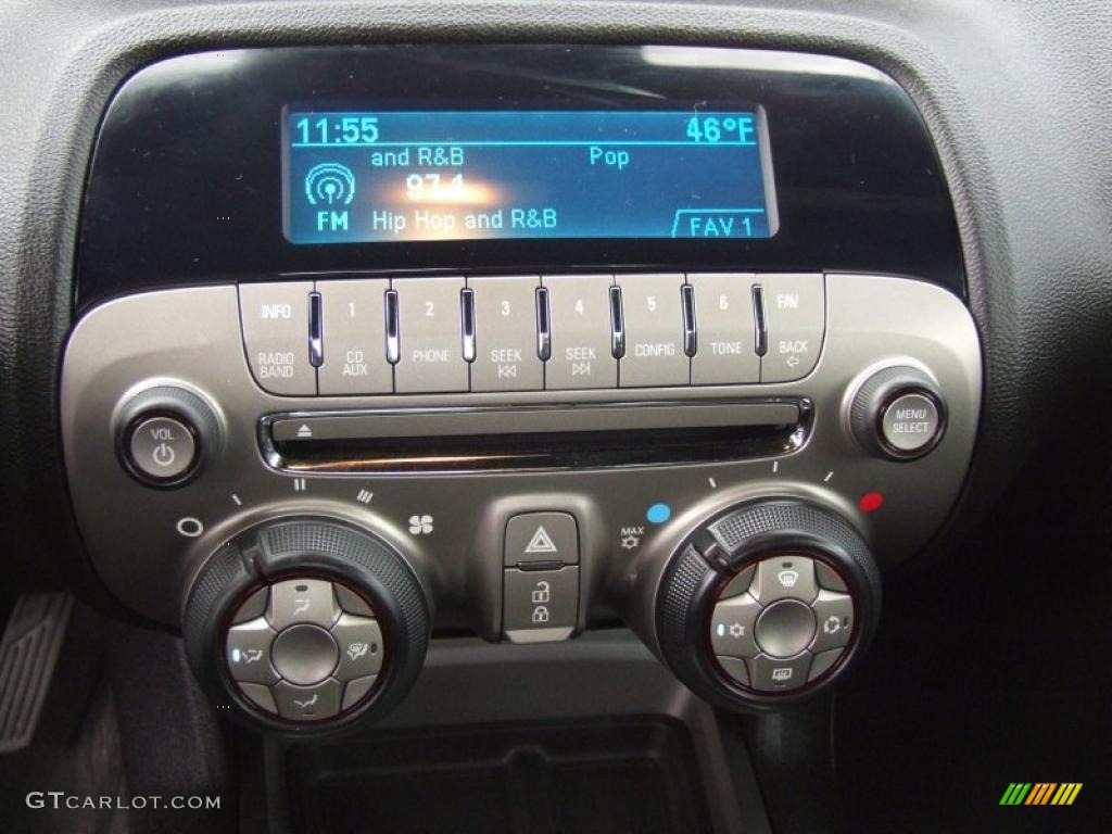 2010 Camaro LS Coupe - Imperial Blue Metallic / Black photo #11