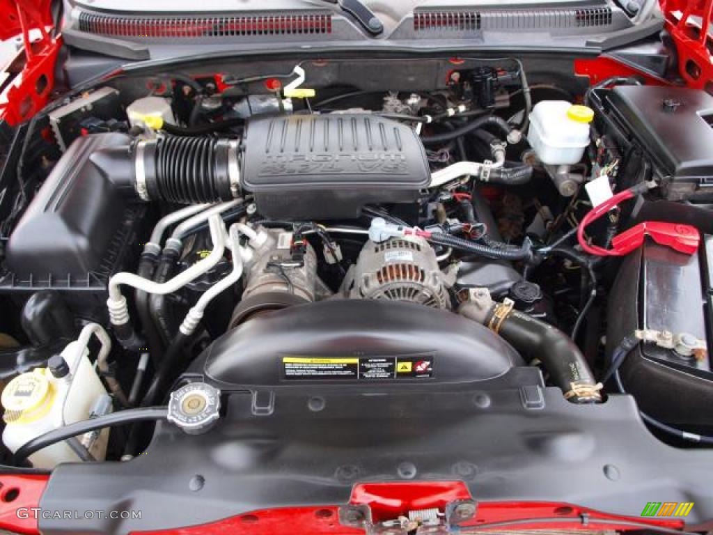 2005 Dodge Dakota SLT Club Cab 4.7 Liter SOHC 16-Valve PowerTech V8 Engine Photo #47046720