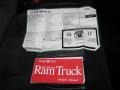  2002 Ram 1500 SLT Regular Cab 4x4 Window Sticker