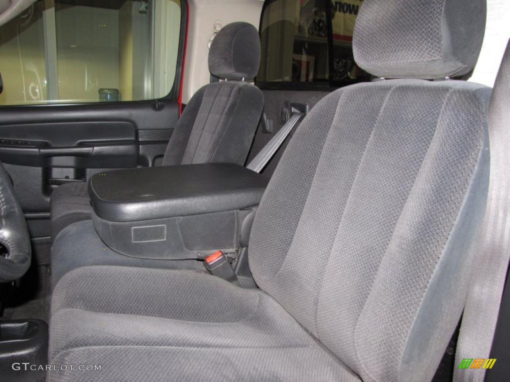 Dark Slate Gray Interior 2002 Dodge Ram 1500 SLT Regular Cab 4x4 Photo #47047200