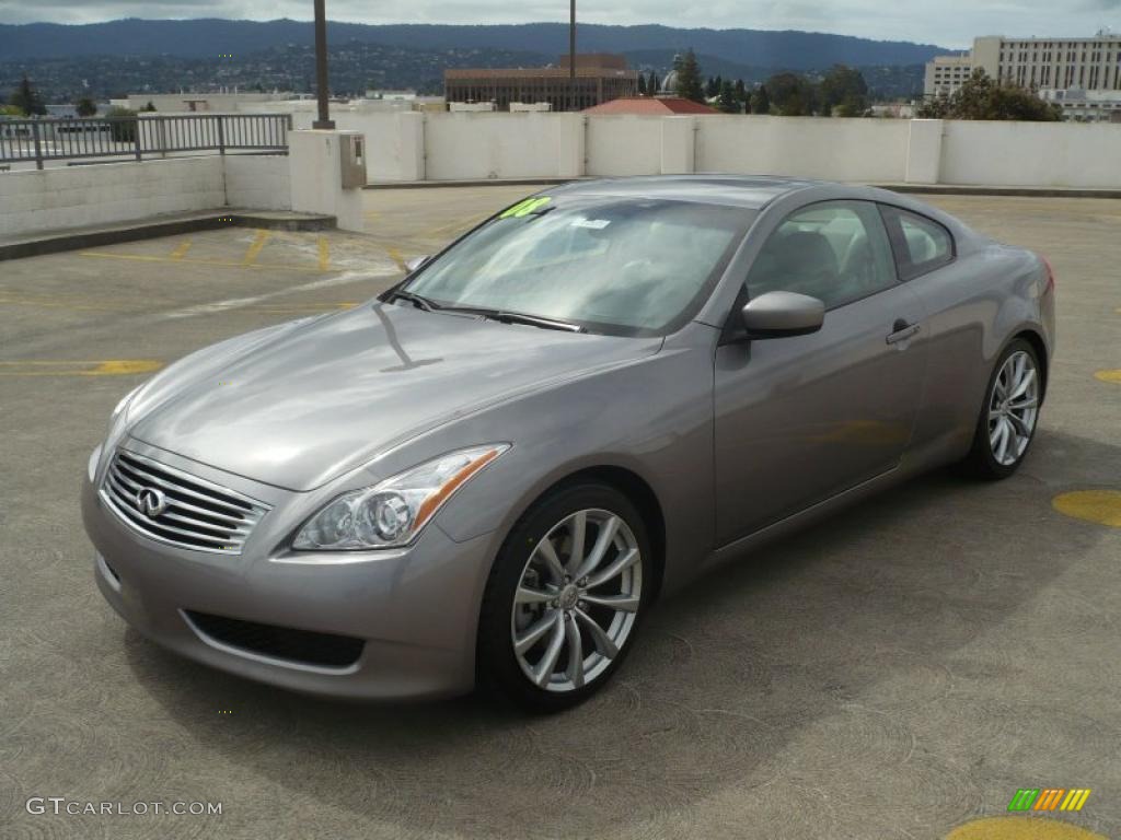 Platinum Graphite Gray 2008 Infiniti G 37 Journey Coupe Exterior Photo #47047800