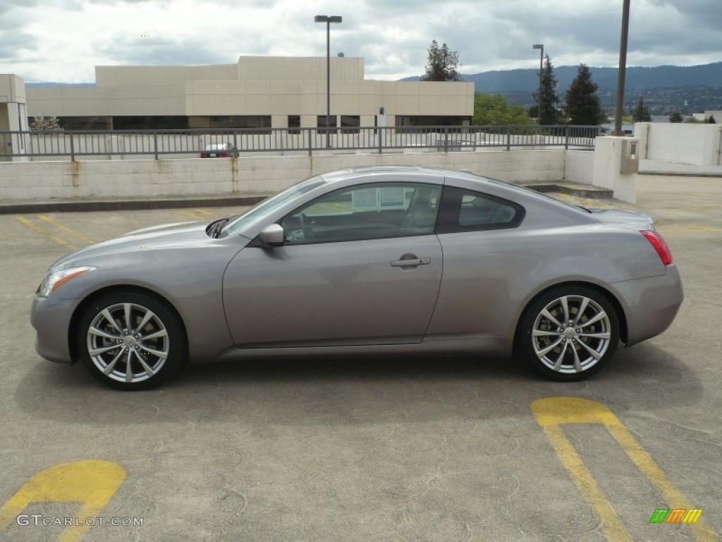 Platinum Graphite Gray 2008 Infiniti G 37 Journey Coupe Exterior Photo #47047812