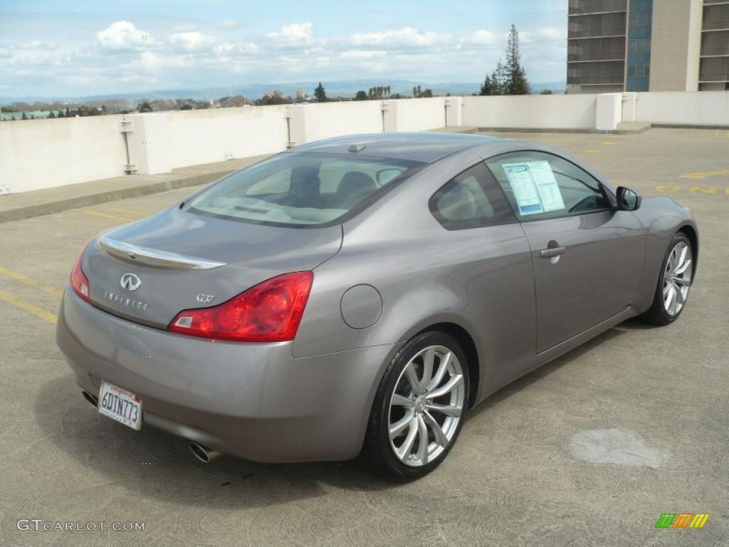 Platinum Graphite Gray 2008 Infiniti G 37 Journey Coupe Exterior Photo #47047848
