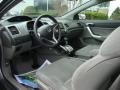 Gray 2010 Honda Civic EX Coupe Interior Color