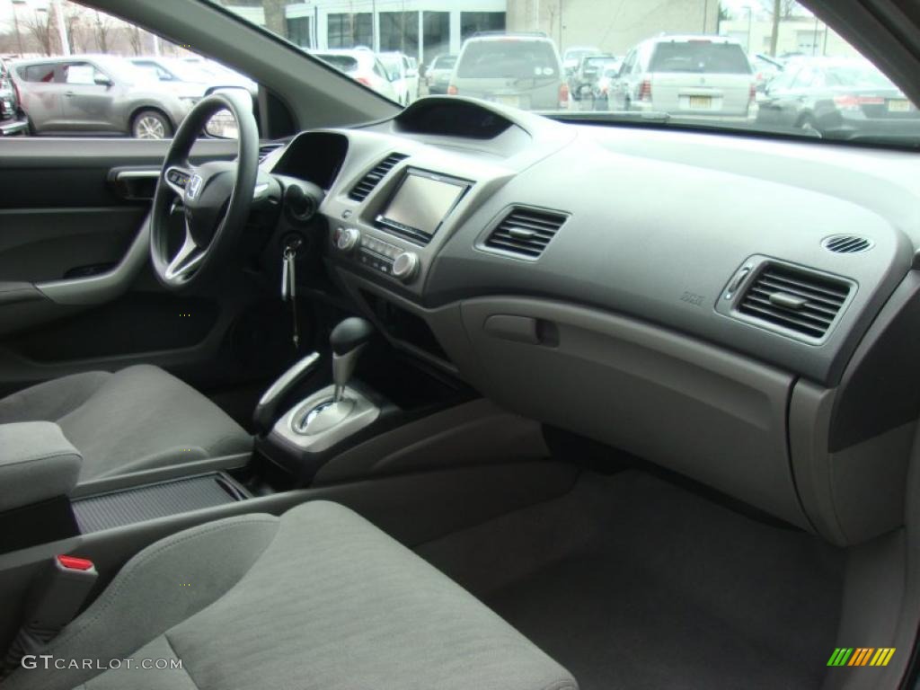 2010 Honda Civic EX Coupe Gray Dashboard Photo #47049096