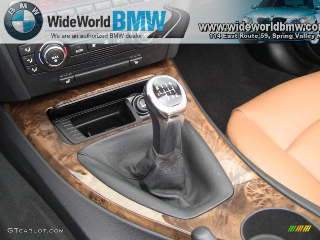 2008 3 Series 335i Convertible - Jet Black / Saddle Brown/Black photo #13