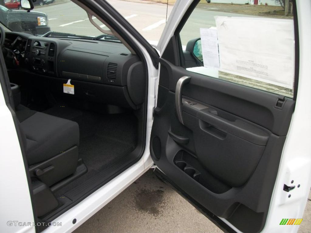 2011 Silverado 1500 LT Extended Cab 4x4 - Summit White / Ebony photo #17