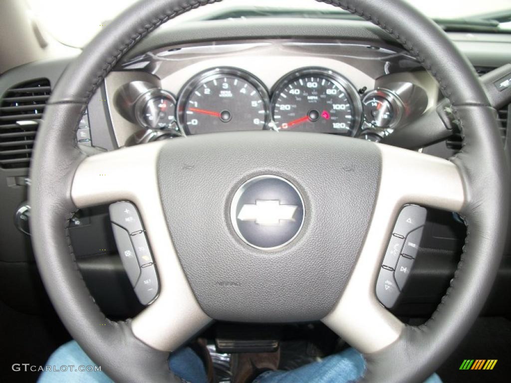 2011 Silverado 1500 LT Extended Cab 4x4 - Summit White / Ebony photo #33