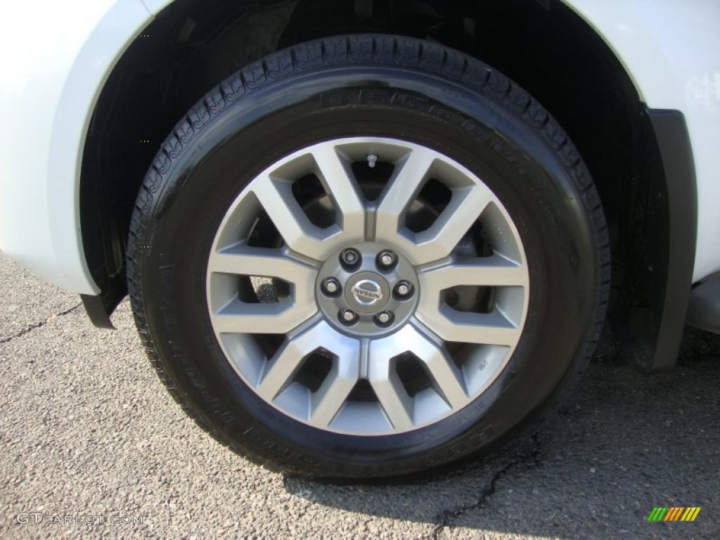 2008 Nissan Pathfinder LE V8 4x4 Wheel Photo #47051100