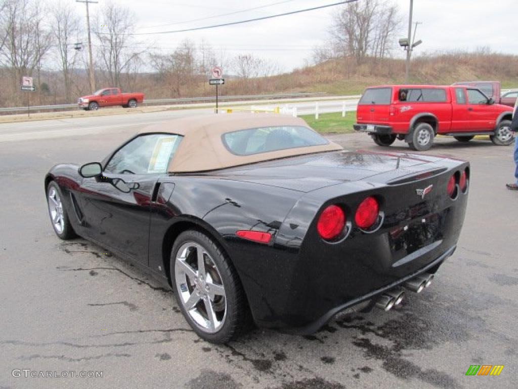Black 2008 Chevrolet Corvette Convertible Exterior Photo #47051340