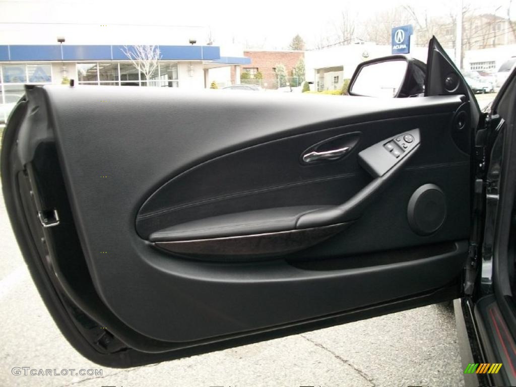 2010 BMW 6 Series 650i Coupe Black Door Panel Photo #47051883