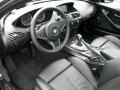 Black Prime Interior Photo for 2010 BMW 6 Series #47051895
