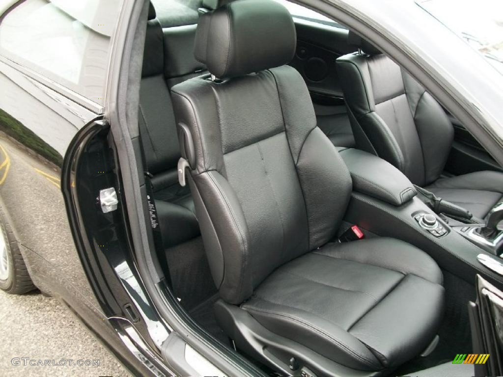 Black Interior 2010 BMW 6 Series 650i Coupe Photo #47052093
