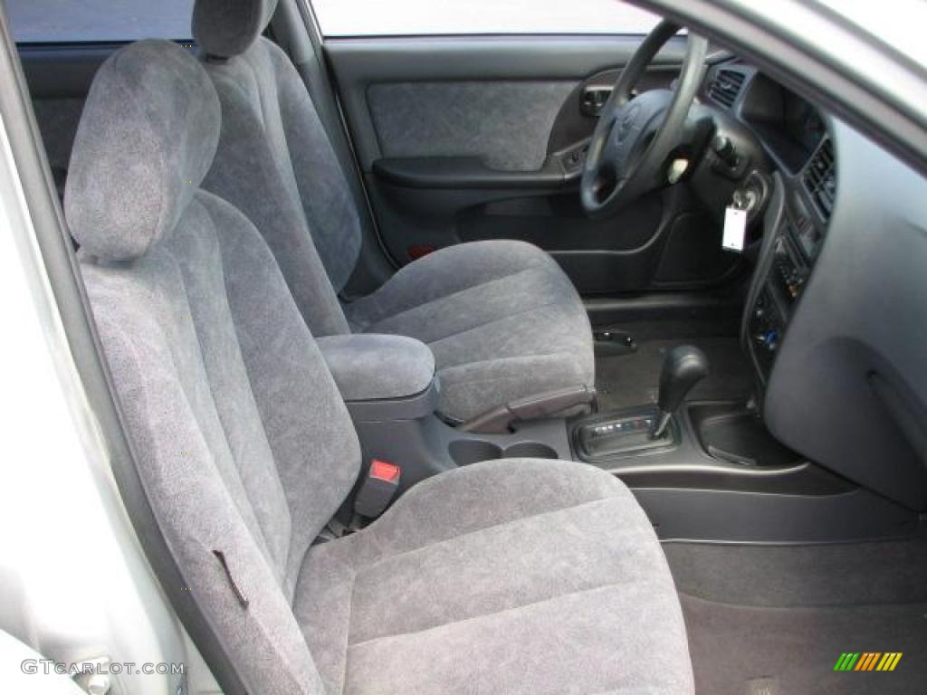 2002 Elantra GLS Sedan - Silver Pewter / Gray photo #14