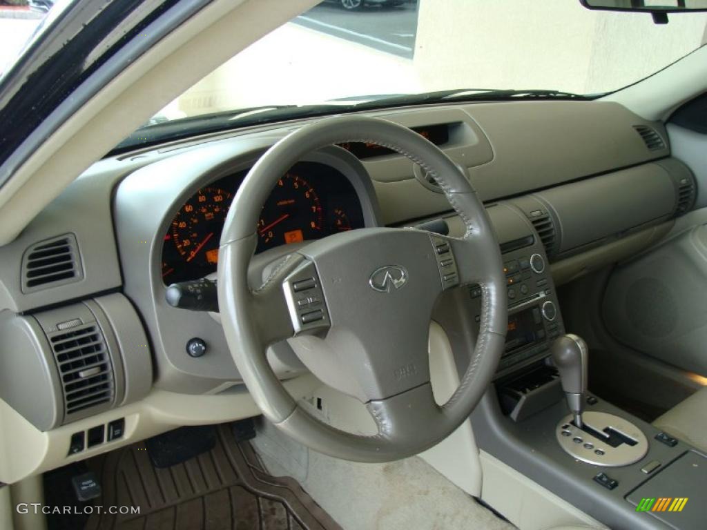 2004 Infiniti G 35 x Sedan Willow Dashboard Photo #47052546