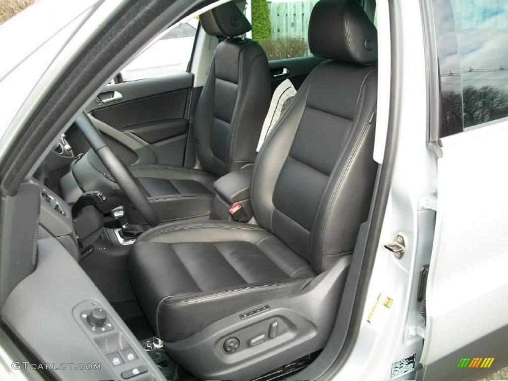 Charcoal Interior 2010 Volkswagen Tiguan SEL 4Motion Photo #47052828