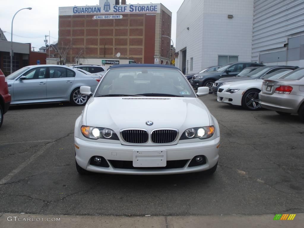 2006 3 Series 325i Convertible - Alpine White / Sand photo #2