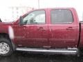 2008 Deep Ruby Metallic Chevrolet Silverado 2500HD LTZ Extended Cab 4x4  photo #11