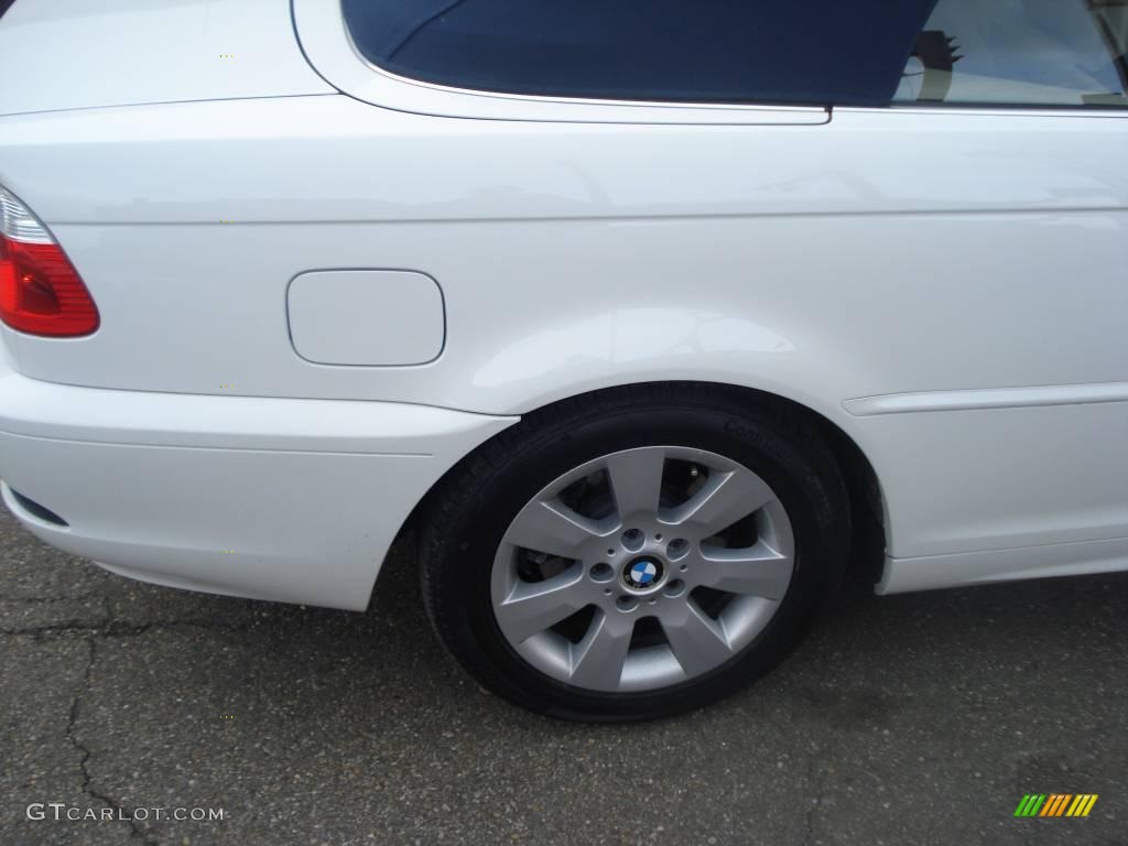 2006 3 Series 325i Convertible - Alpine White / Sand photo #10