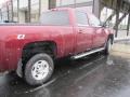 2008 Deep Ruby Metallic Chevrolet Silverado 2500HD LTZ Extended Cab 4x4  photo #12