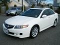 2008 Premium White Pearl Acura TSX Sedan  photo #7