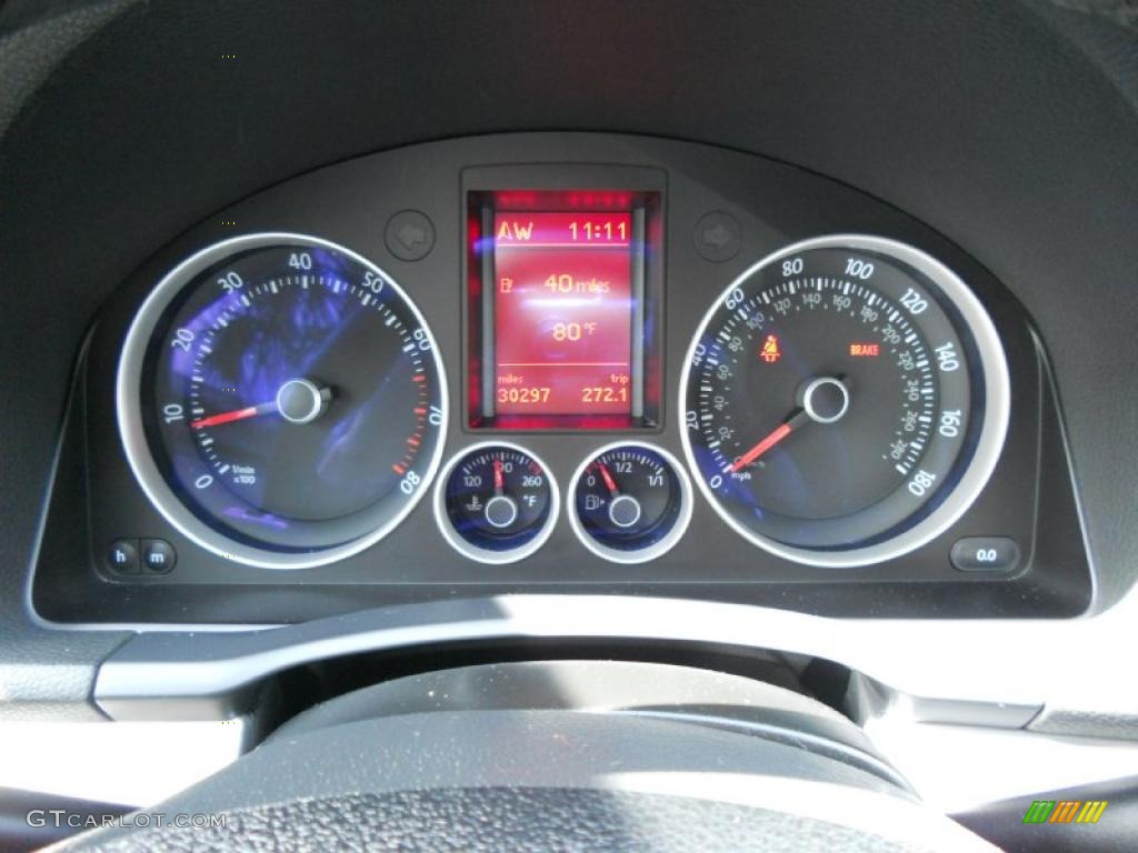 2009 Volkswagen GTI 2 Door Gauges Photo #47053905